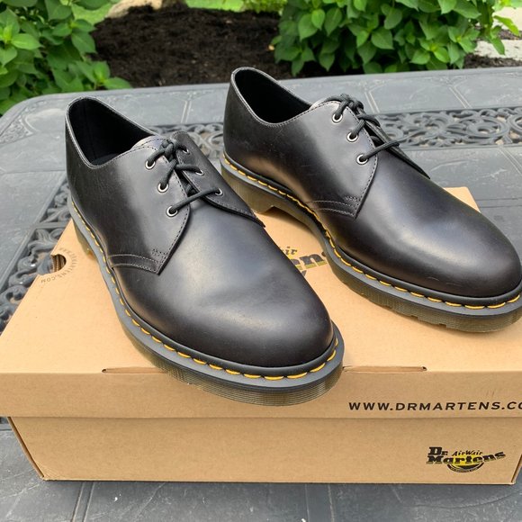 Dr. Martens Other - DR. MARTENS GUNMETAL ORLEANS WP LEATHER OXFORD